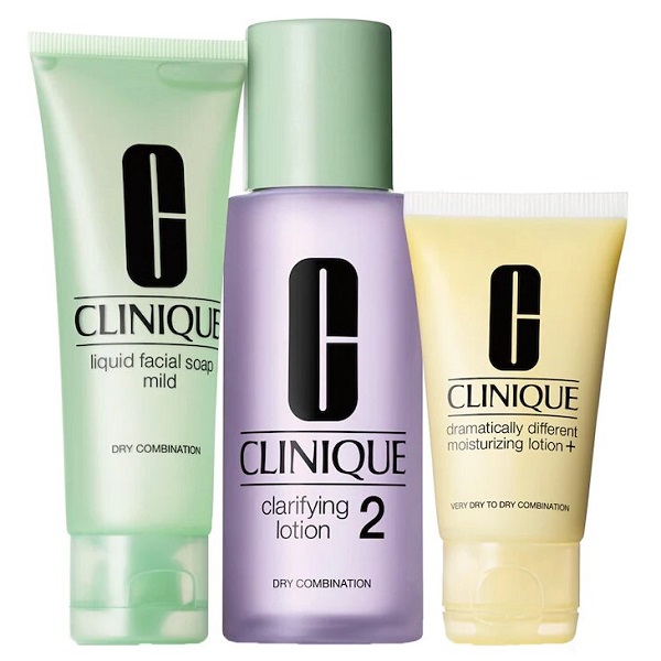 Clinique-set-3Step-Skin-Care-Kit-Skin-Type2-Combination-Dry-skin-1
