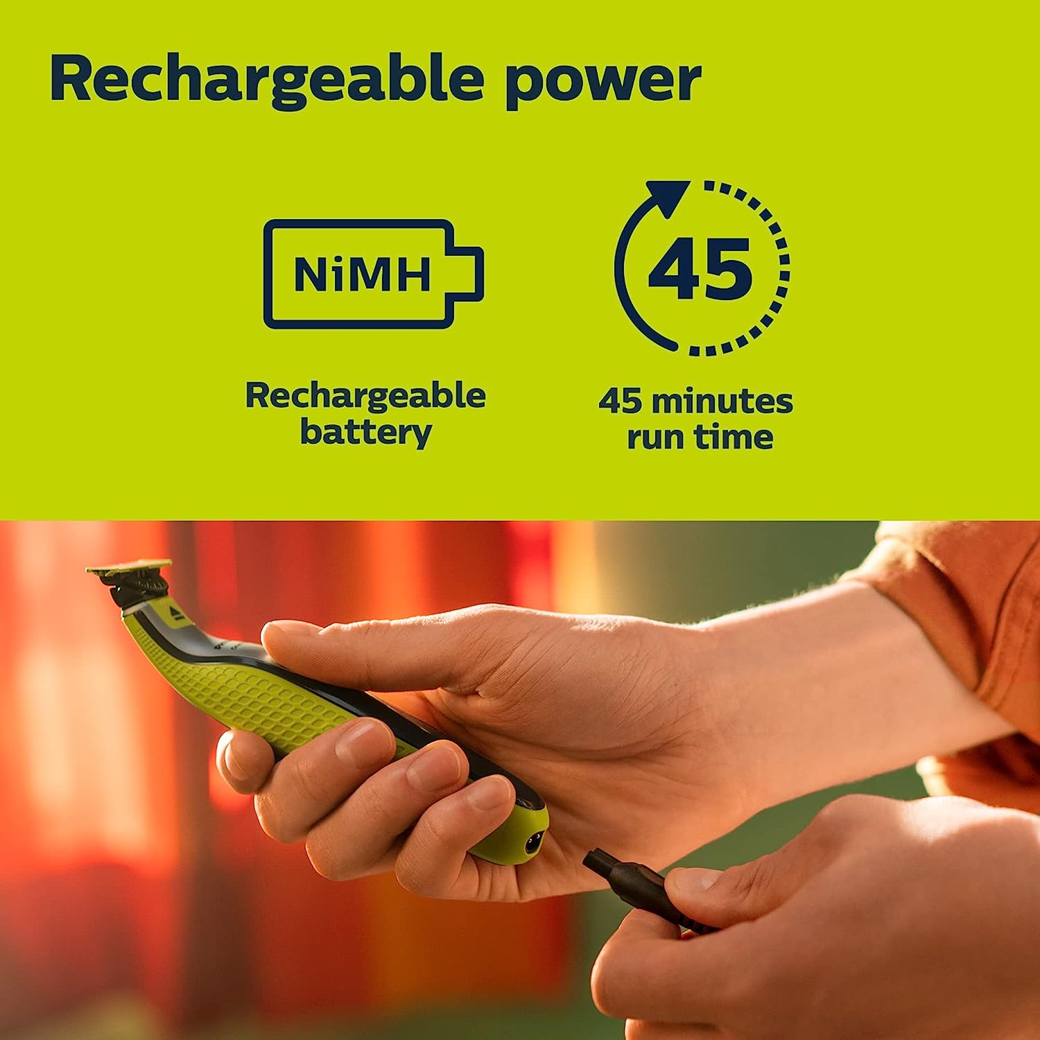 ماشین-اصلاح-صورت-فیلیپس-ONEBLADE-مدل-QP2724-3