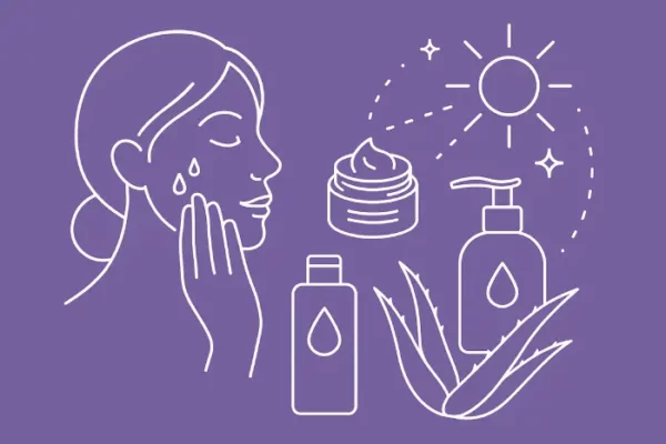 علت خشکی پوست در تابستان